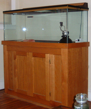 Aquarium w/stand set-up